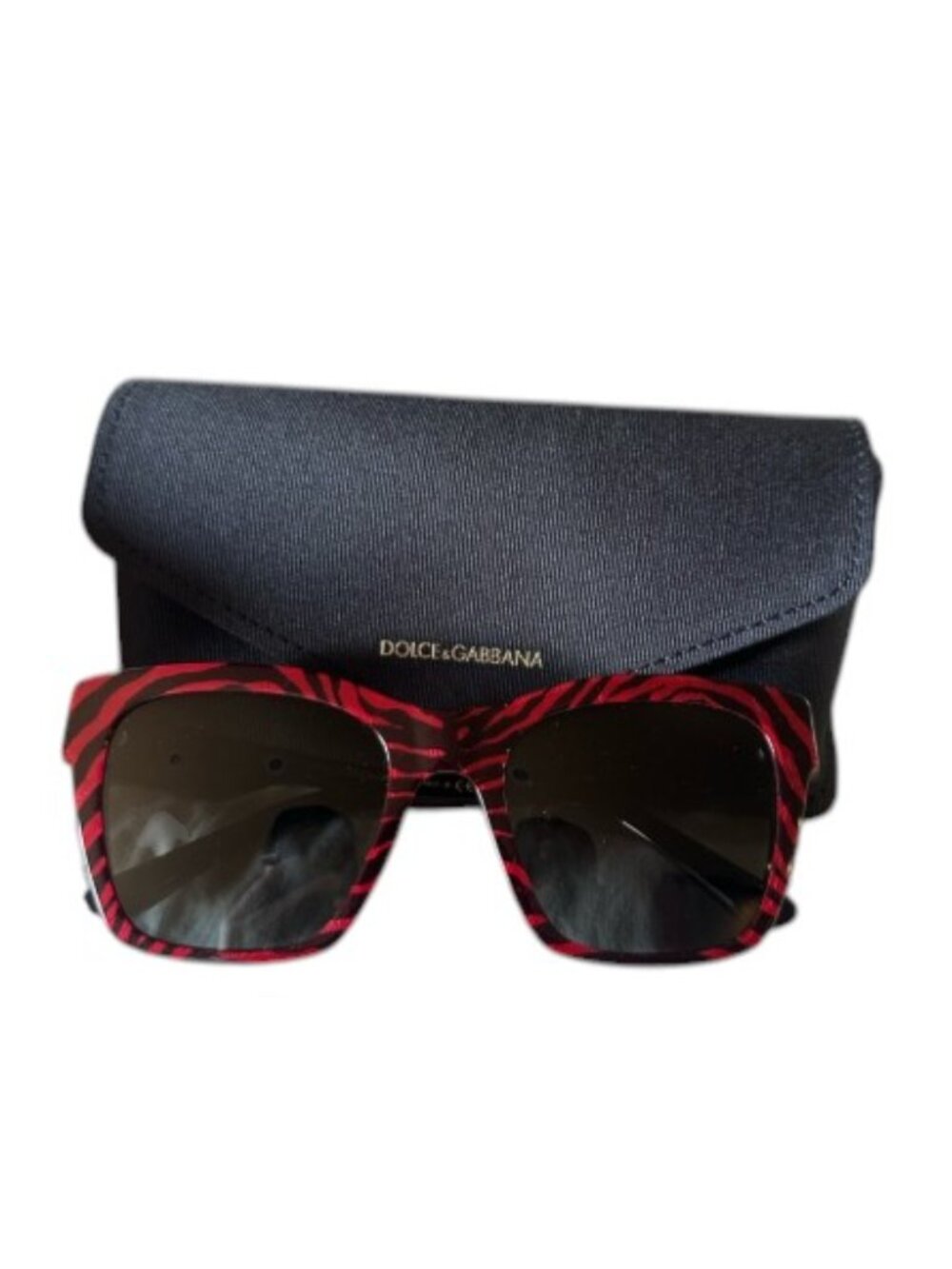 NEW DOLCE & GABBANA DG4384 Zebra Sunglasses 53-20-145